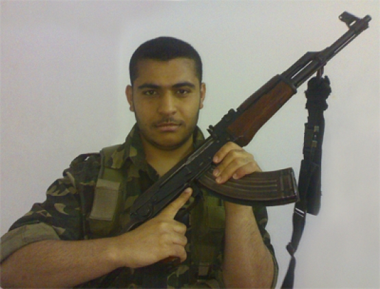 الشهيد القسامي/ عمر أحمد أبو جياب