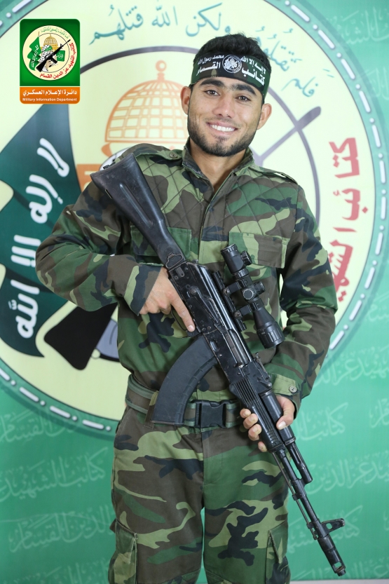 الشهيد القسامي/ إبراهيم حمادة المجايدة