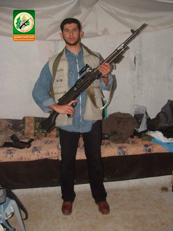 الشهيد القسامي/ إبراهيم محمد نجيب الغول