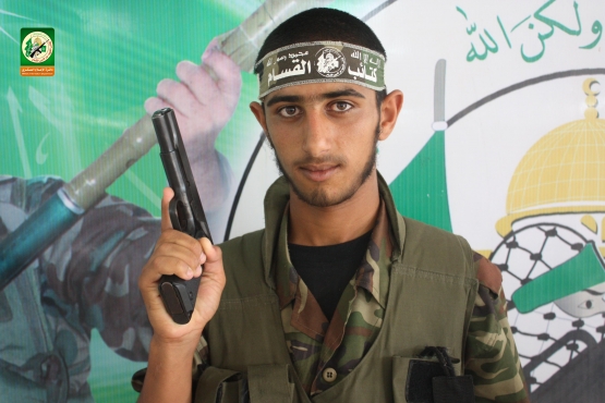 الشهيد القسامي / محمد وصفي قديح