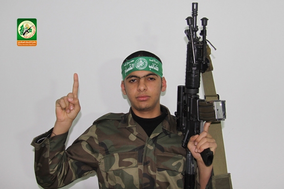 الشهيد القسامي / إبراهيم محمد سالم الماشى