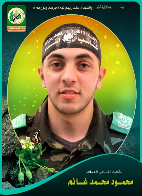 الشهيد القسامي / محمود محمد حسن غانم