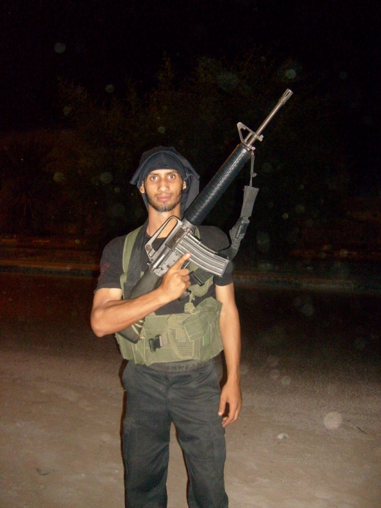 الشهيد القسامي/ حاتم موسى أبو دف