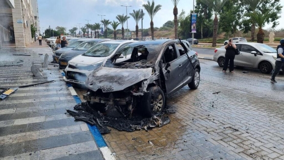 آثار القصف القسامي لمغتصبات ومواقع العدو خلال معركة طوفان الأقصى