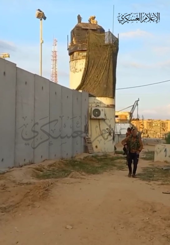 اقتحام مواقع العدو ضمن عملية طوفان الأقصى