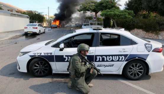 آثار القصف القسامي لمغتصبات ومواقع العدو خلال معركة طوفان الأقصى